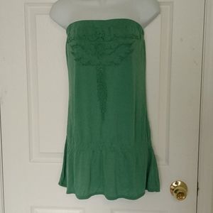 ESPRIT EDC beaded Tube Top Tunic NWT XL